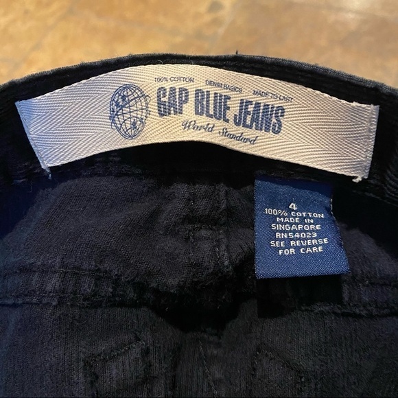 GAP Women Navy Corduroy Pants Size 4-Fits Small - Picture 6 of 7